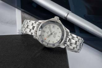 Thumbnail von Omega Seamaster Professional 300M Stahl Quarz Damenuhr Ref. 2582.20.00