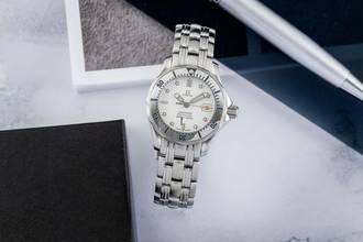 Thumbnail von Omega Seamaster Professional 300M Stahl Quarz Damenuhr Ref. 2582.20.00