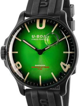  U-Boat 8698/B Darkmoon Green IPB Soleil Capsoil 44mm 5ATM 