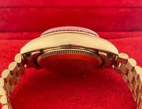 Thumbnail von Rolex Lady-Datejust 26 Yellowgold 18Kt. champagne Diamond Dial With box+papers President bracelet nice condition