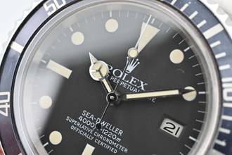 Thumbnail von Rolex Sea-Dweller Triple Six Matte Dial Mk1 Mk I 16660