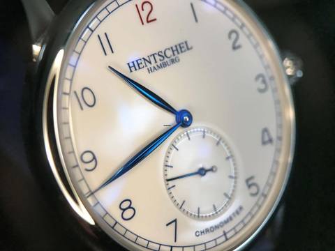 Hentschel Hamburg H1 Chronometer Prototype WatchProSite 20th Anniversary