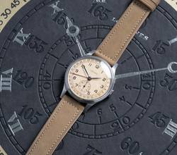 Thumbnail von Longines SUPER RARE OVERSIZED 37MM POINTER DATE FROM 1946 VINTAGE
