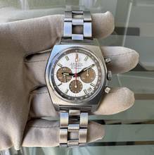 Thumbnail von Zenith El Primero Chronograph A384 Tropical dial Gay Freres bracelet 1971