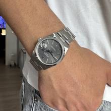 Thumbnail von Rolex Oyster Perpetual Date 15200 dark grey dial Full Set TOP Condition