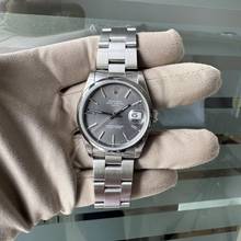 Thumbnail von Rolex Oyster Perpetual Date 15200 dark grey dial Full Set TOP Condition