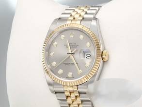 Thumbnail von Rolex Datejust 36mm 116233 2012 Diamanten Stahl Gelbgold 750 Automatik Stainless Steel 18kt Yellow Gold Jubilé-band Chronometer Oyster