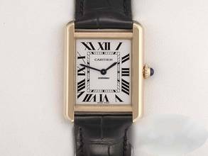 Thumbnail von Cartier Tank Solo stainless steel yellow gold 750 2021 W1018755 steel gold women's steel 18kt yellow gold