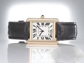 Thumbnail von Cartier Tank Solo stainless steel yellow gold 750 2021 W1018755 steel gold women's steel 18kt yellow gold