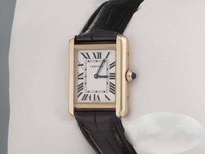 Thumbnail von Cartier Tank Solo stainless steel yellow gold 750 2021 W1018755 steel gold women's steel 18kt yellow gold