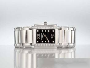 Thumbnail von Patek Philippe Twenty~4 Twenty 4 4910 2006 Edelstahl Diamanten Damen Stahl Medium Steel Black Dial