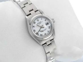 Thumbnail von Rolex Oyster Perpetual Date 26mm 2001 Edelstahl Damen Automatik Stahl Stainless Steel Oyster-band Chronometer White Dial