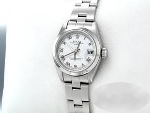 Thumbnail von Rolex Oyster Perpetual Date 26mm 2001 Edelstahl Damen Automatik Stahl Stainless Steel Oyster-band Chronometer White Dial