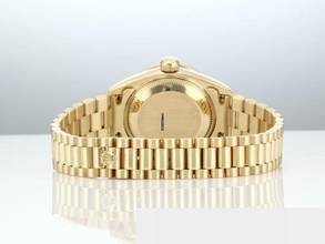Thumbnail von Rolex Lady-Datejust Gelbgold 750 Diamanten Brillanten Automatik Gold Damen 18kt Yellow Gold President-band Chronometer Oyster