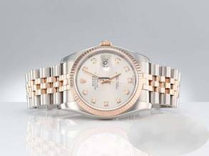 Thumbnail von Rolex Datejust 36 36mm 116231 2014 Stahl Rosegold 750 Diamanten Automatik Stainless Steel 18kt Rose Gold Jubilé-band Chronometer Oyster