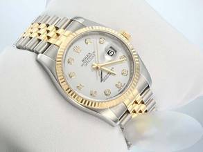 Thumbnail von Rolex Datejust 36 36mm 116233 2014 Diamanten Stahl Gelbgold 750 Automatik Stainless Steel 18kt Yellow Gold Jubilé-band Chronometer Oyster
