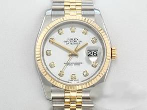 Thumbnail von Rolex Datejust 36 36mm 116233 2014 Diamanten Stahl Gelbgold 750 Automatik Stainless Steel 18kt Yellow Gold Jubilé-band Chronometer Oyster