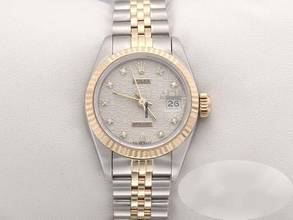 Thumbnail von Rolex Lady-Datejust Edelstahl Gelbgold 750 Diamanten Automatik Gold Stahl Damen Stainless Steel 18kt Yellow Gold Jubilé-band Chronometer Oyster