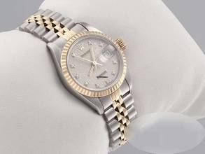 Thumbnail von Rolex Lady-Datejust Edelstahl Gelbgold 750 Diamanten Automatik Gold Stahl Damen Stainless Steel 18kt Yellow Gold Jubilé-band Chronometer Oyster