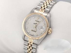 Thumbnail von Rolex Lady-Datejust Edelstahl Gelbgold 750 Diamanten Automatik Gold Stahl Damen Stainless Steel 18kt Yellow Gold Jubilé-band Chronometer Oyster