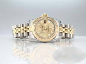 Thumbnail von Rolex Lady-Datejust 179173 2014 Stahl Gelbgold 750 Diamanten Automatik Stainless Steel 18kt Yellow Gold Jubilé-band Chronometer Oyster