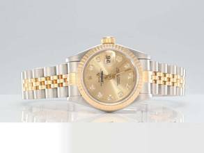 Thumbnail von Rolex Lady-Datejust Edelstahl Gelbgold 750 Diamanten 1995 Automatik Stainless Steel 18kt Yellow Gold Jubilé-band Chronometer Oyster