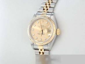 Thumbnail von Rolex Lady-Datejust Edelstahl Gelbgold 750 Diamanten 1995 Automatik Stainless Steel 18kt Yellow Gold Jubilé-band Chronometer Oyster