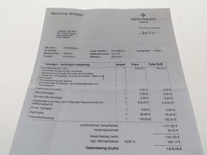 Thumbnail von Patek Philippe Gondolo 18 Karat Gelbgold Gondolo 5024 mit Patek Revision ungetragen wie Neu Porcelain Dial Herrenuhr original Band und Schließe