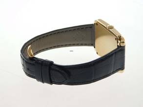 Thumbnail von Patek Philippe Gondolo 18 Karat Gelbgold Gondolo 5024 mit Patek Revision ungetragen wie Neu Porcelain Dial Herrenuhr original Band und Schließe