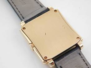 Thumbnail von Patek Philippe Gondolo 18 Karat Gelbgold Gondolo 5024 mit Patek Revision ungetragen wie Neu Porcelain Dial Herrenuhr original Band und Schließe