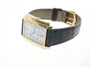 Thumbnail von Patek Philippe Gondolo 18 Karat Gelbgold Gondolo 5024 mit Patek Revision ungetragen wie Neu Porcelain Dial Herrenuhr original Band und Schließe
