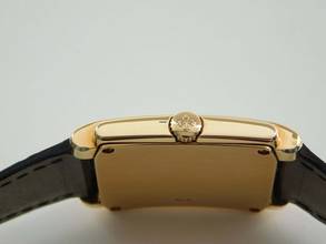 Thumbnail von Patek Philippe Gondolo 18 Karat Gelbgold Gondolo 5024 mit Patek Revision ungetragen wie Neu Porcelain Dial Herrenuhr original Band und Schließe