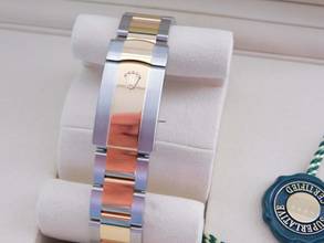 Thumbnail von Rolex Datejust Stahl Gold 36 mm Nagelneu aus 05/2026 Full Set schwarz römisch Traumhaft schöne Konfiguration