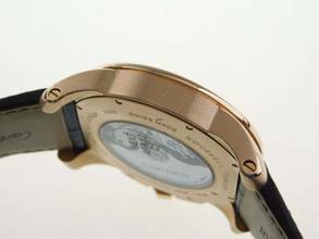 Thumbnail von Cartier Calibre de Cartier 18 Karat Rosegold Calibre De Cartier 42mm Herrenuhr mit Faltschließe Neuzustand Glasboden Cartier Service