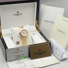 Thumbnail von Raymond Weil Parsifal Chronograph 10.380 full Gold 18k/750 Box+Papiere 175 grams gold 18k watch