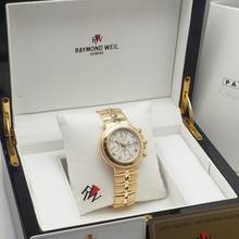 Thumbnail von Raymond Weil Parsifal Chronograph 10.380 full Gold 18k/750 Box+Papiere 175 grams gold 18k watch