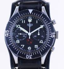  Heuer 1550SG Flyback 3H/T Chronograph Vintage Valjoux 230 Bundeswehr rar 
