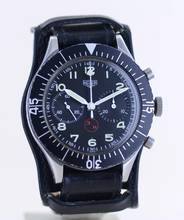 Thumbnail von Heuer 1550SG Flyback 3H/T Chronograph Vintage Valjoux 230 Bundeswehr rar