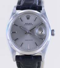 Thumbnail von Rolex Oysterdate Precision 6694 Silver dial Stahl 1967 Klassiker 34mm rar Dresswatch
