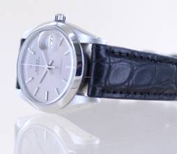 Thumbnail von Rolex Oysterdate Precision 6694 Silver dial Stahl 1967 Klassiker 34mm rar Dresswatch