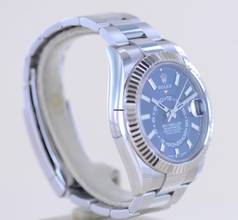Thumbnail von Rolex Sky-Dweller Stahl Weißgold Herrenuhr 42 mm blue Dial B+P GMT
