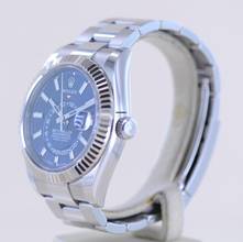 Thumbnail von Rolex Sky-Dweller Stahl Weißgold Herrenuhr 42 mm blue Dial B+P GMT