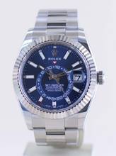 Thumbnail von Rolex Sky-Dweller Stahl Weißgold Herrenuhr 42 mm blue Dial B+P GMT