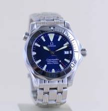 Thumbnail von Omega Seamaster Diver 300 M Electric Blue Dial Schwertzeiger Quartz rar 36 mm Unisex