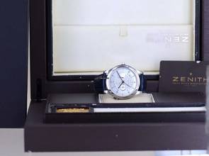 Thumbnail von Zenith Elite Dual Time Grande Elite Dual Time Power Reserve 44mm Dresswatch silver Dial Automatic B+P