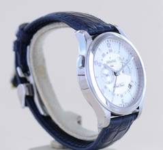 Thumbnail von Zenith Elite Dual Time Grande Elite Dual Time Power Reserve 44mm Dresswatch silver Dial Automatic B+P