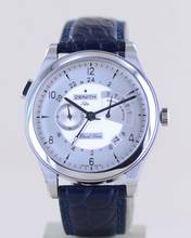 Thumbnail von Zenith Elite Dual Time Grande Elite Dual Time Power Reserve 44mm Dresswatch silver Dial Automatic B+P