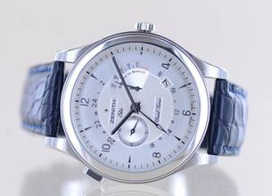 Thumbnail von Zenith Elite Dual Time Grande Elite Dual Time Power Reserve 44mm Dresswatch silver Dial Automatic B+P
