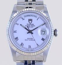 Thumbnail von Tudor Prince Date Day Oyster Prince Date+Day 36mm Stahl Weißgold white Dial Jubiléband B+P