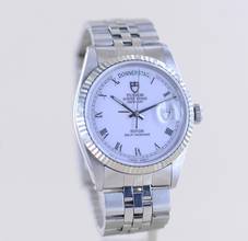 Thumbnail von Tudor Prince Date Day Oyster Prince Date+Day 36mm Stahl Weißgold white Dial Jubiléband B+P